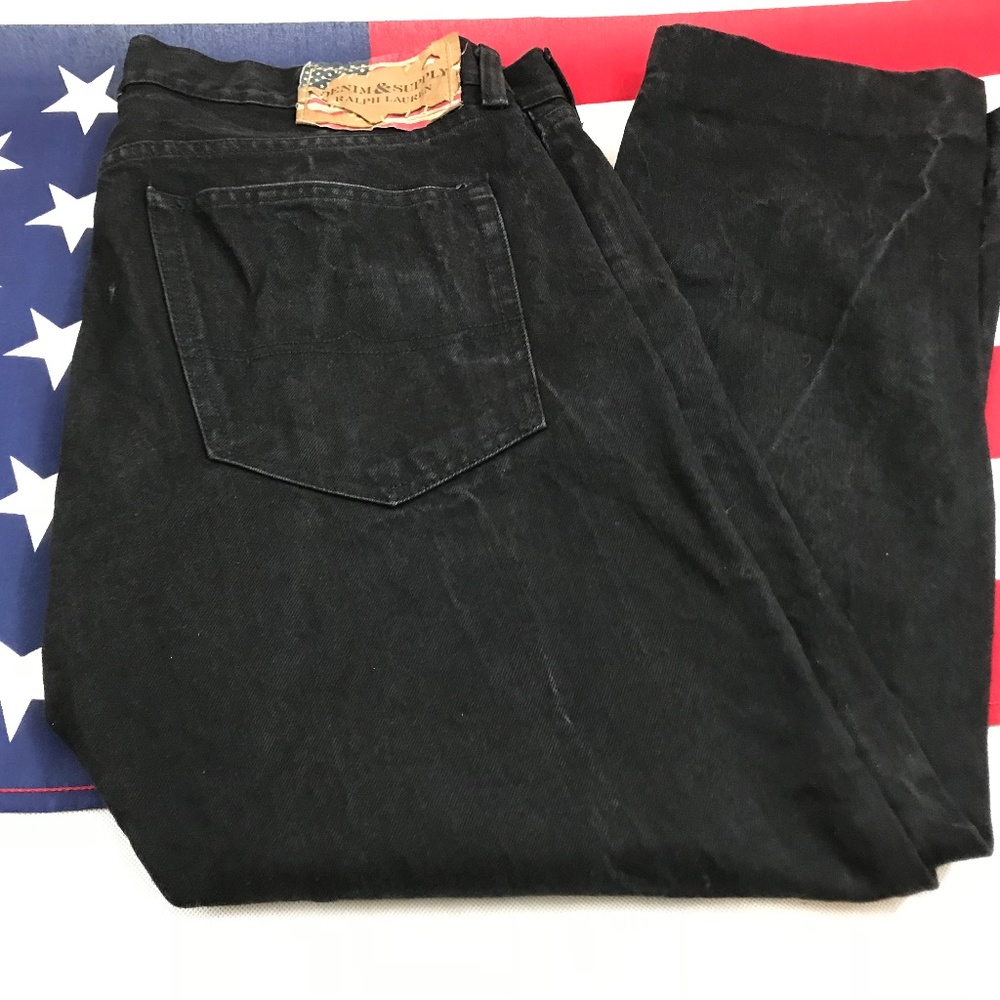 Denim & Supply RL Black Men's Jeans SZ 36 SLIM